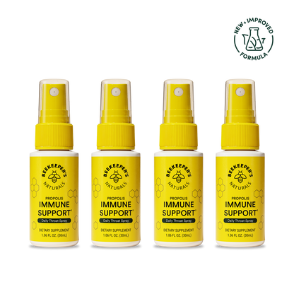 Propolis Immune Support Throat Spray 4-Pack
