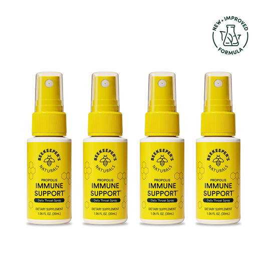 Propolis Immune Support Throat Spray 4-Pack