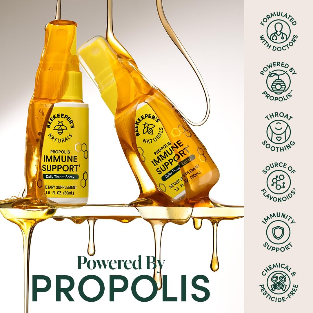 Propolis Immune Support Throat Spray 4-Pack