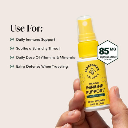 Propolis Immune Support Throat Spray 4-Pack