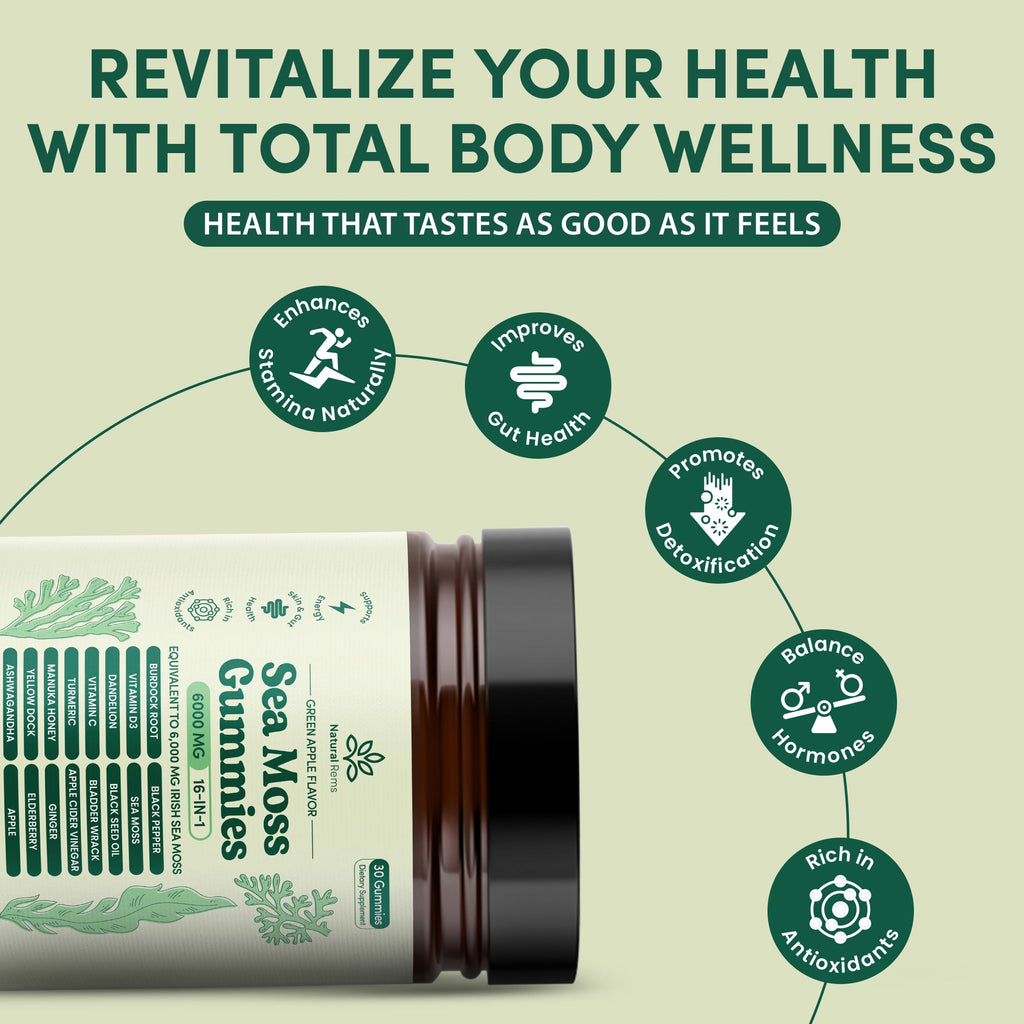 Sea Moss 16-In-1 Gummies